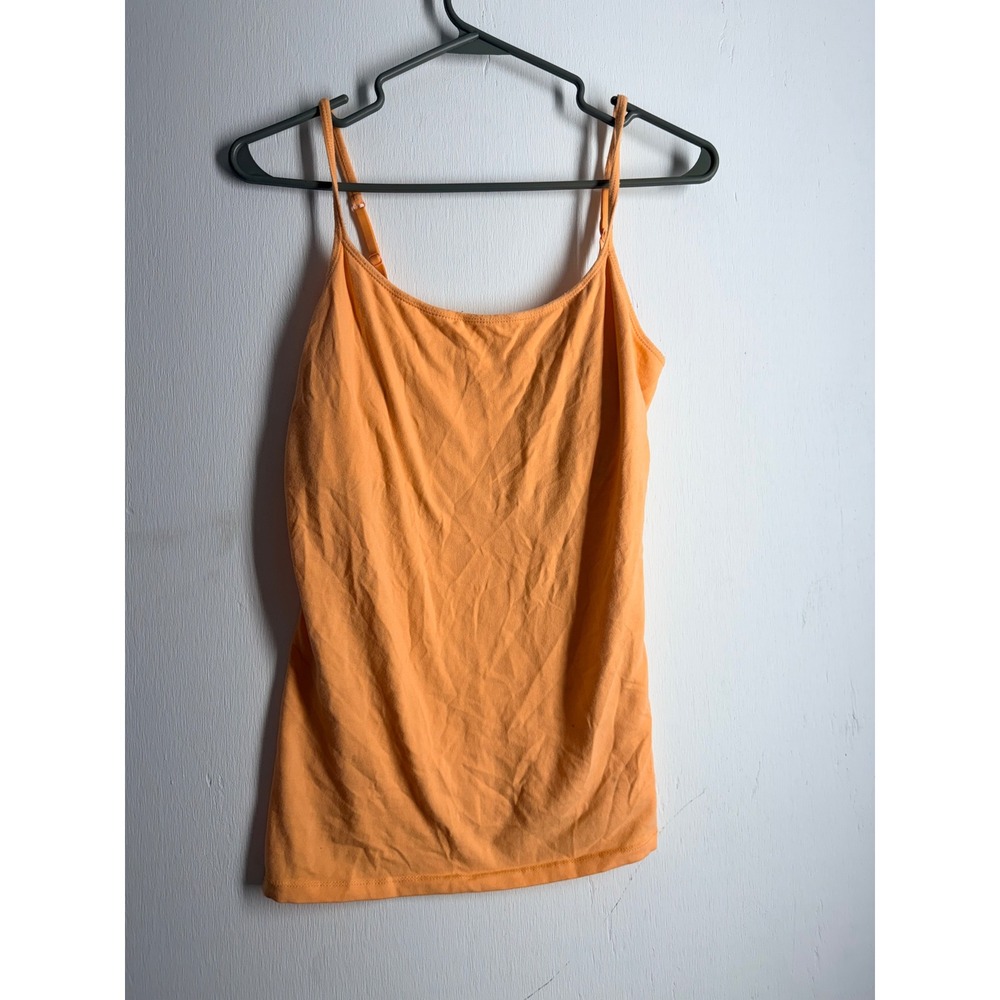 Express Best Loved Cami Orange Adjustable Strap Camisole Tank Top Womens Medium